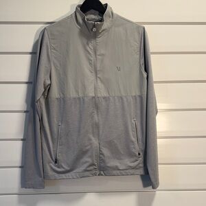 Vuori Men's Two-Tone Gray Lightweight Jacket